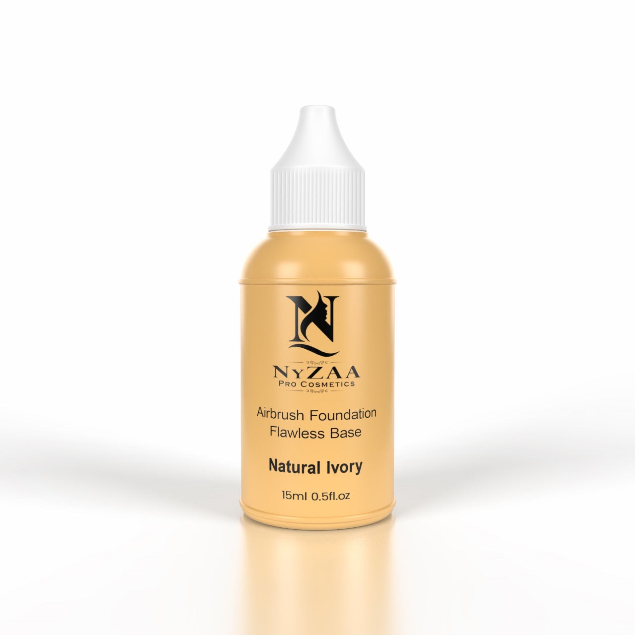 NyZAA AirBrush Liquid Foundation │Natural Ivory for Fair Tone