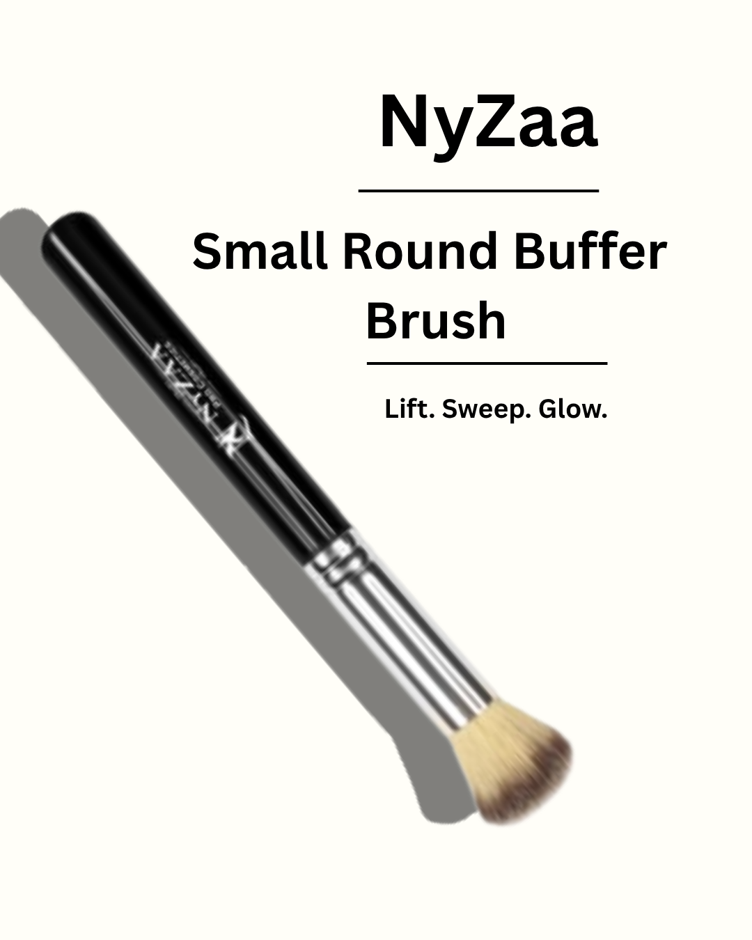 NyZAA Small Round Buffer Brush┃NC-08┃