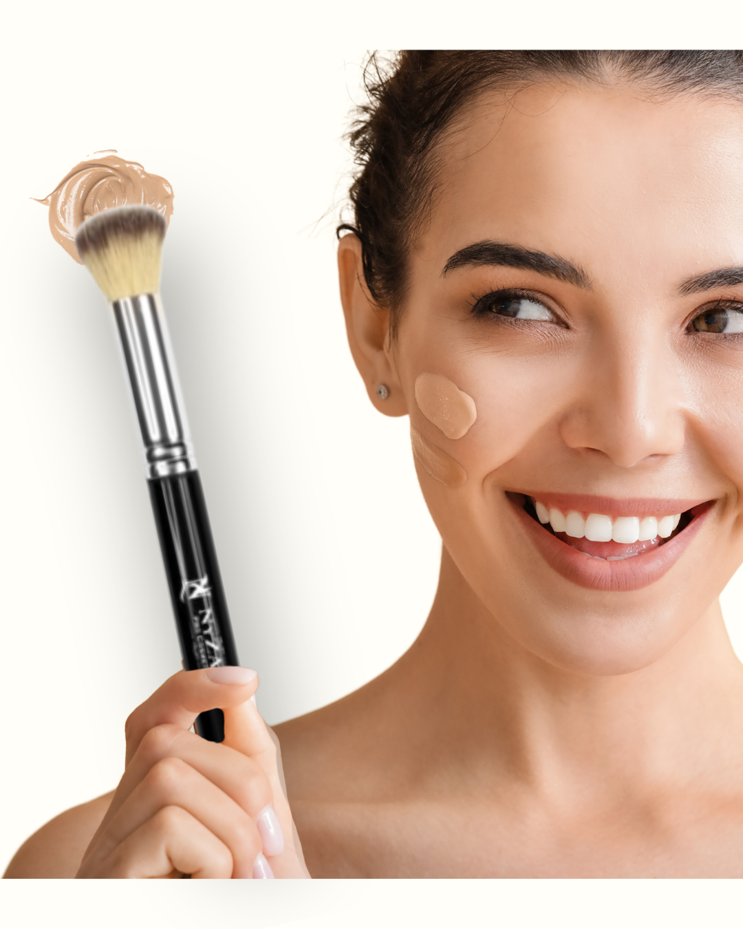 NyZAA Small Round Buffer Brush┃NC-08┃