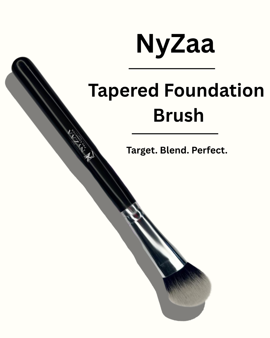 NyZAA Tapered Foundation Brush┃NC-13