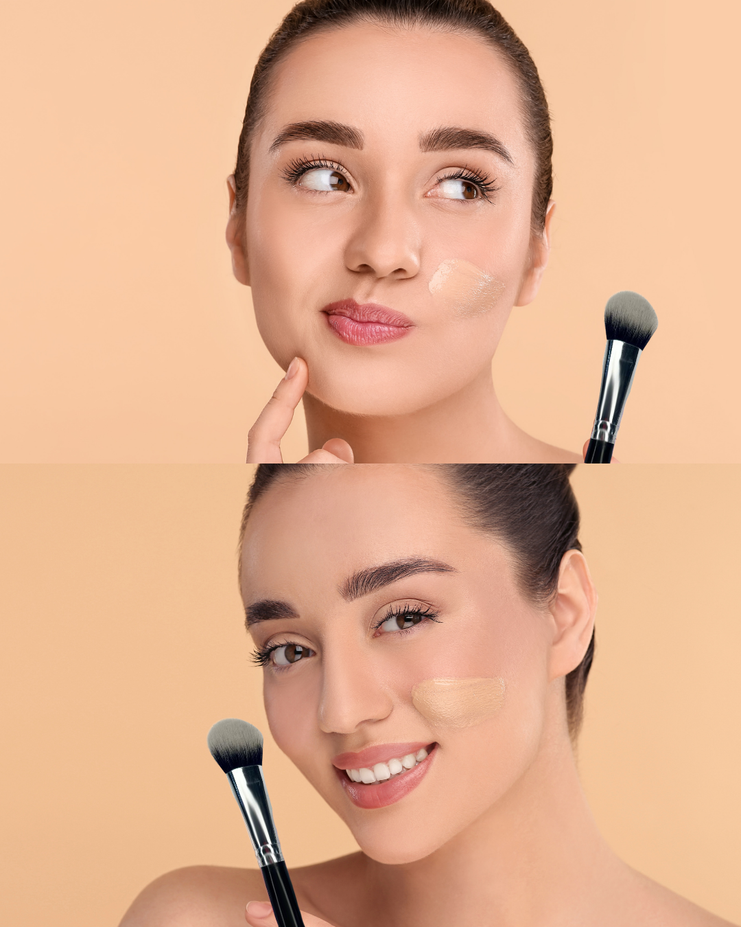 NyZAA Tapered Foundation Brush┃NC-13