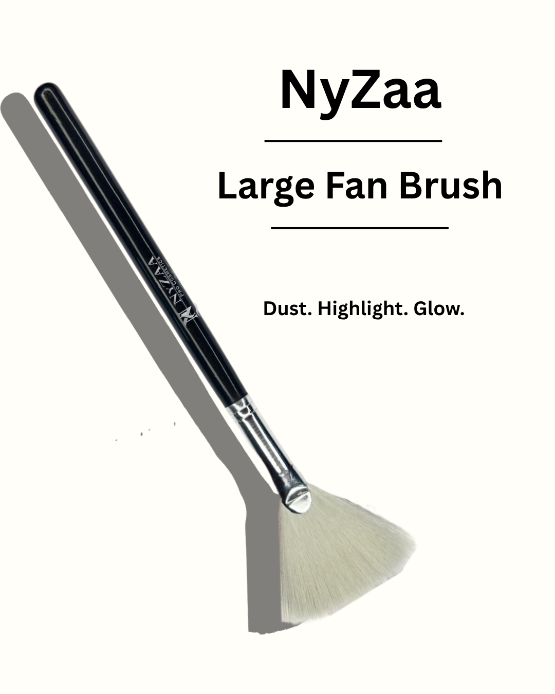NyZAA Large Fan Brush┃NC-15┃