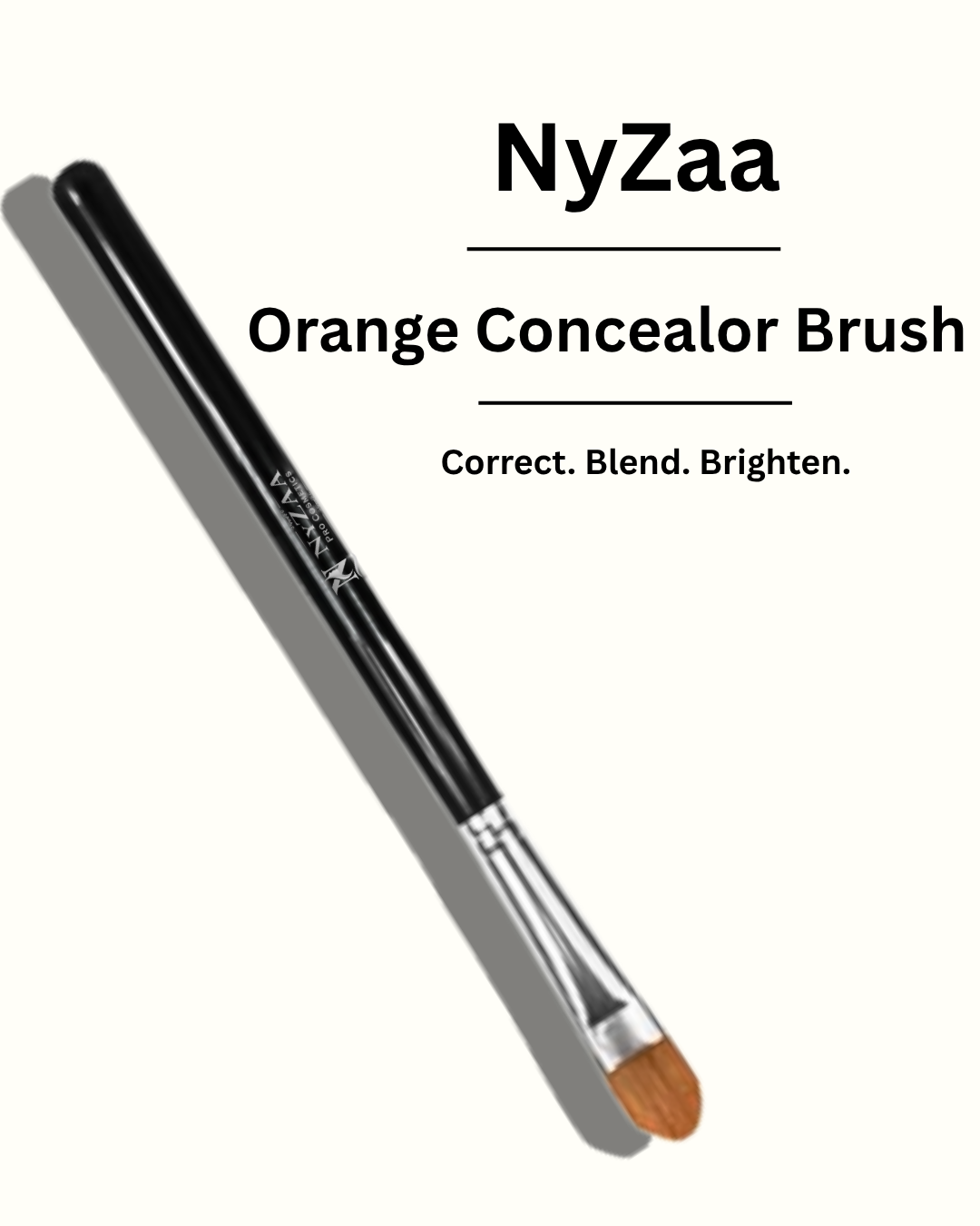 NyZAA Orange Concealer Brush┃NC-20┃