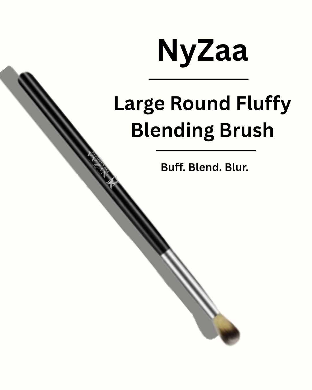 NyZAA Large Round Fluffy Blending Brush┃NC-22┃