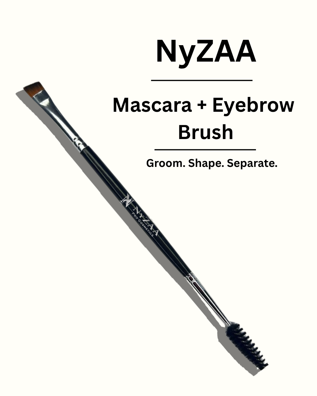 NyZAA Mascara + Eyebrow Brush┃NC-33┃
