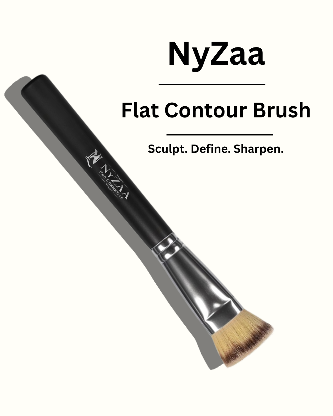 NyZAA Flat Contour Brush┃NC-07┃