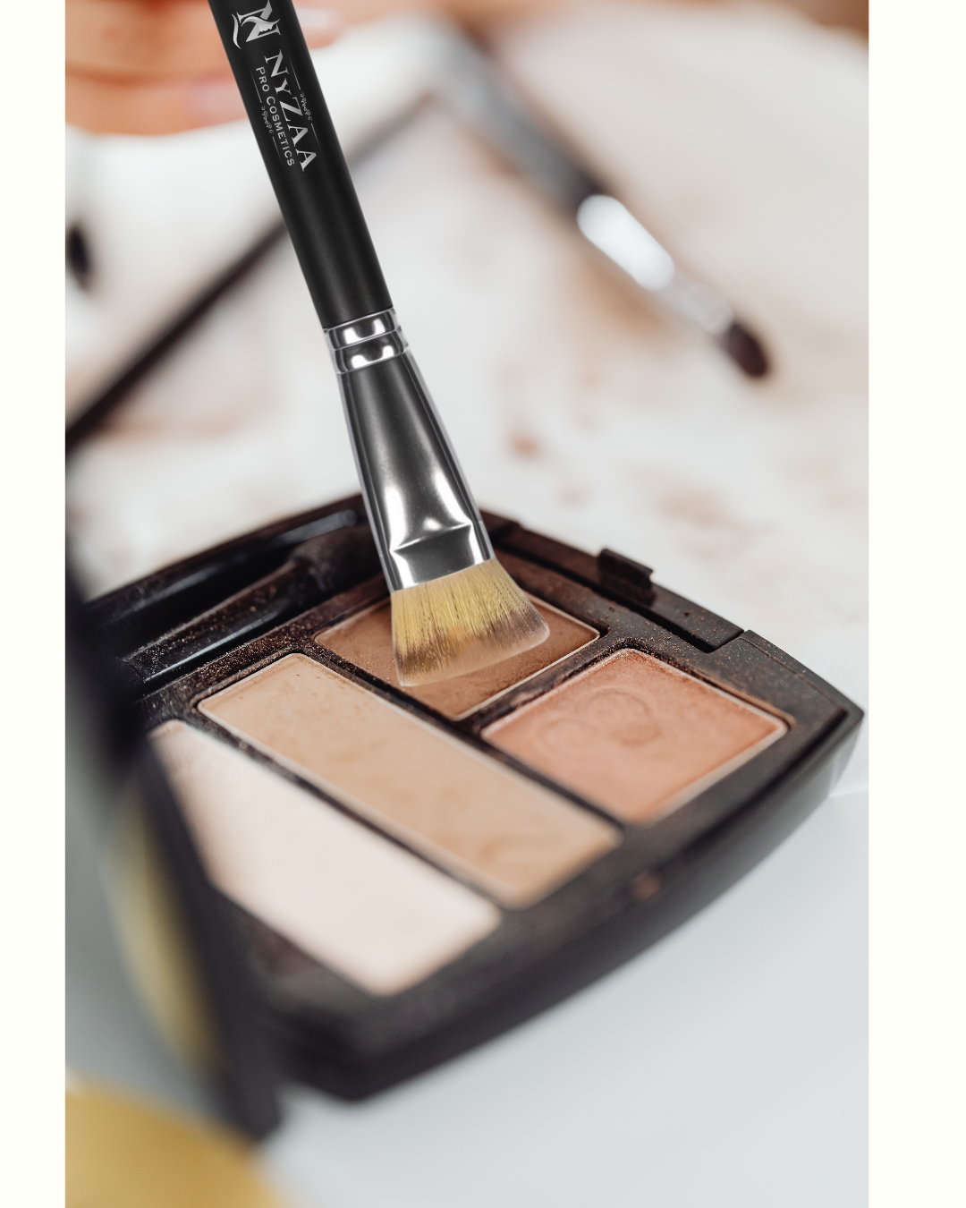 NyZAA Flat Contour Brush┃NC-07┃