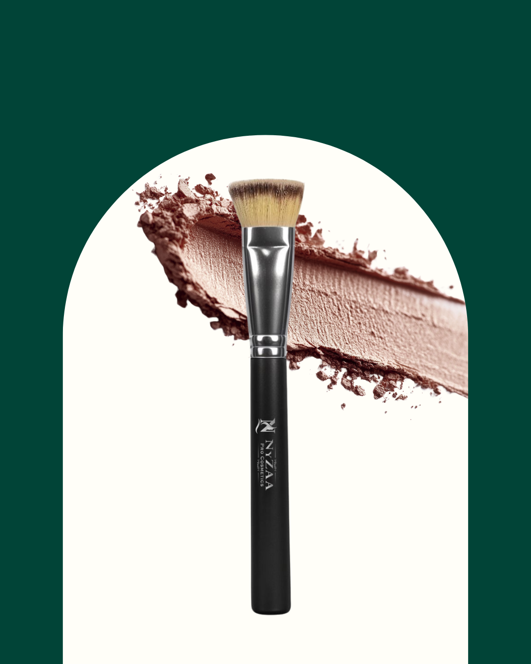 NyZAA Flat Contour Brush┃NC-07┃
