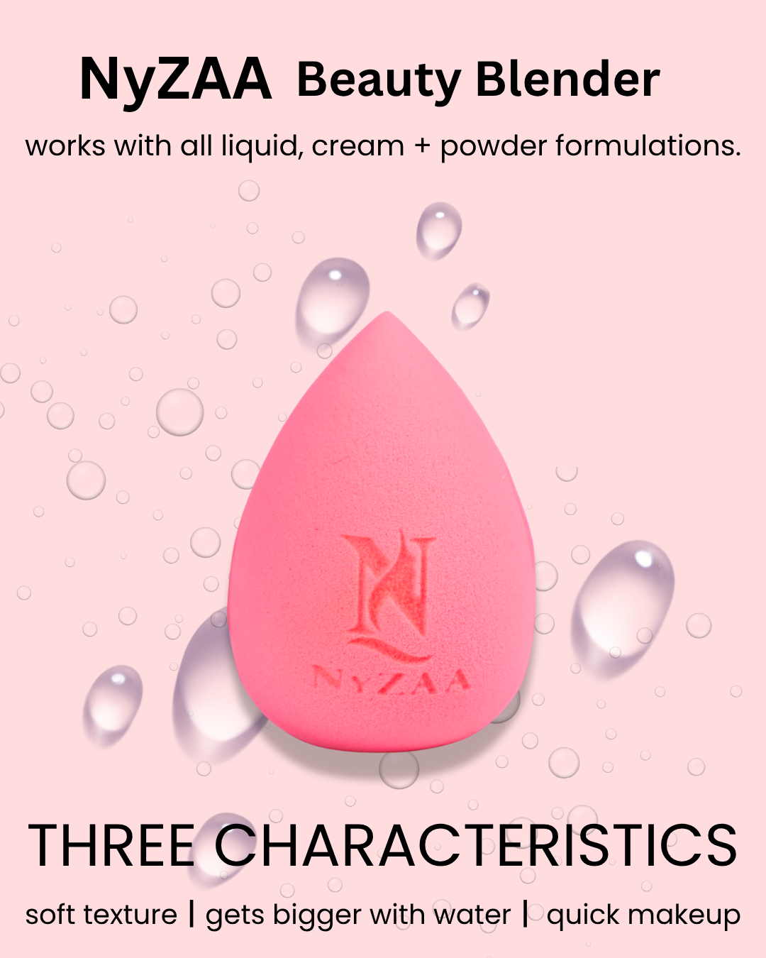 NyZAA Beauty Blender┃Pack of 2┃