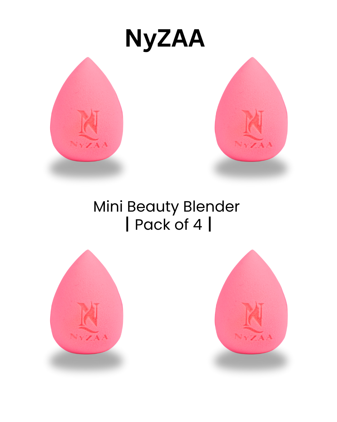 NyZAA MINI Beauty Blender┃Pack of 4┃