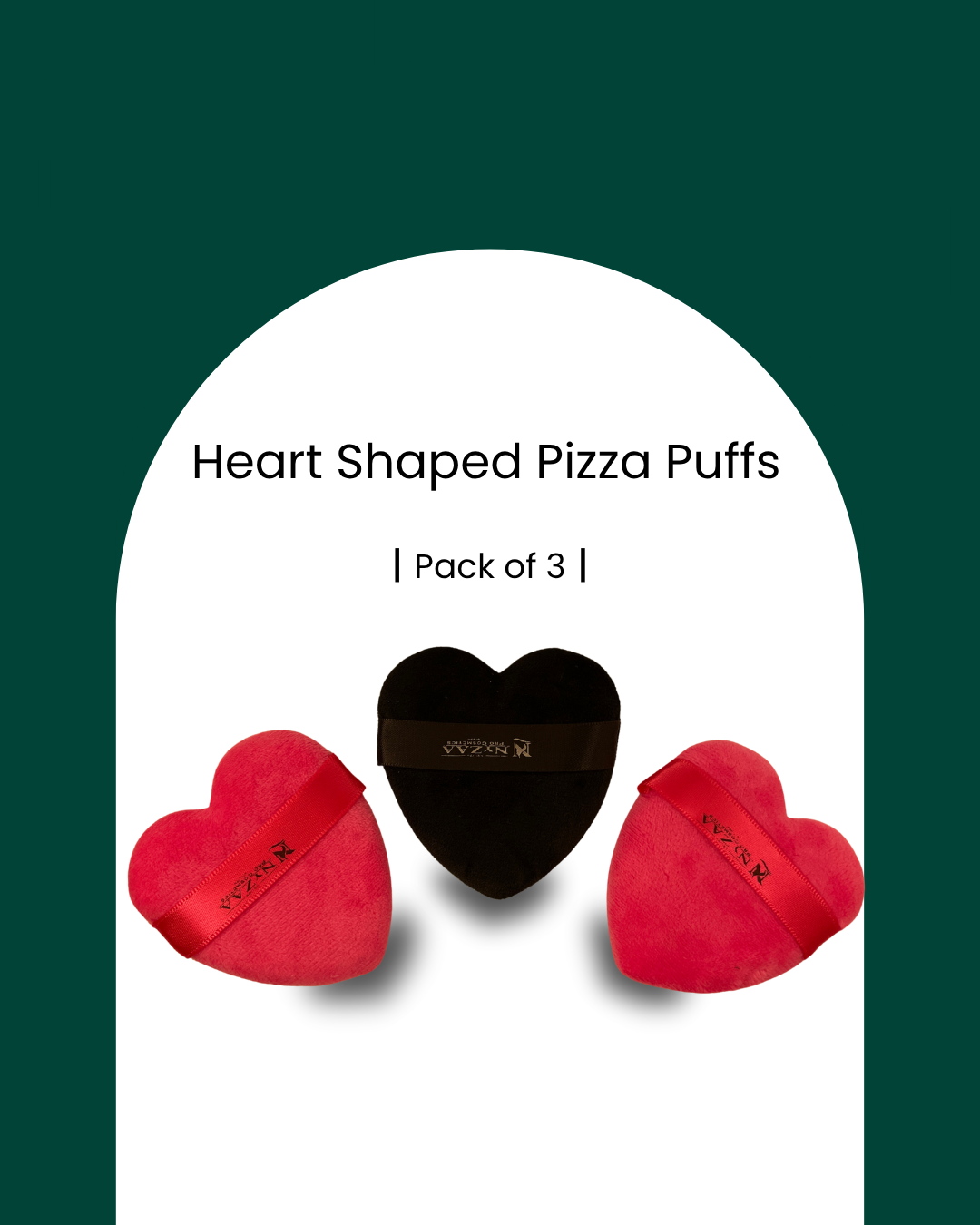 NyZAA Pizza Puff (Heart-Shaped)