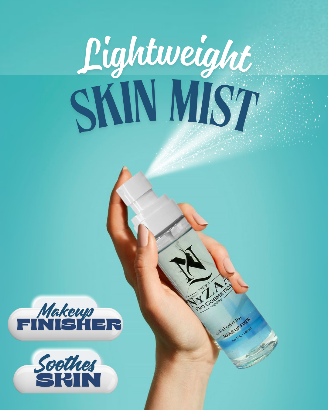 NyZAA Makeup Remover + Fixer COMBO