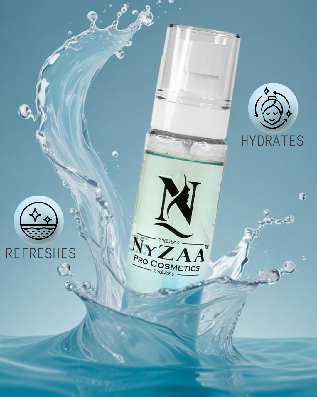 NyZAA Makeup Remover + Fixer COMBO