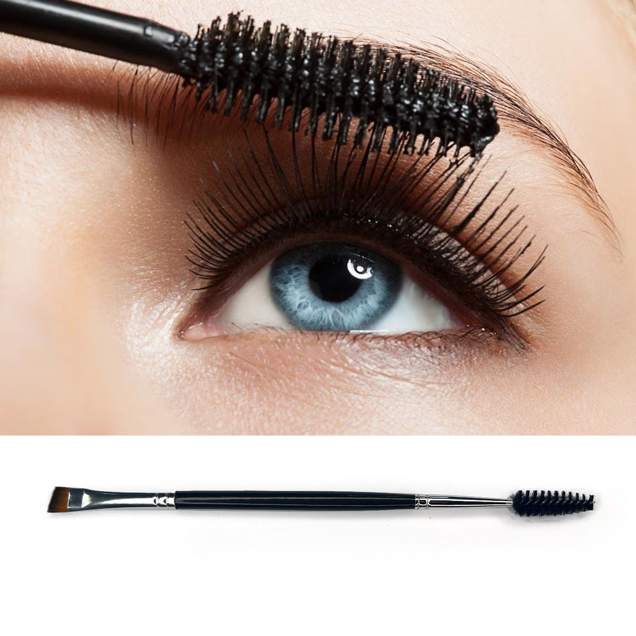 NyZAA Pro Brush Set of 15pc, Perfect Solution of Face & Eyes,