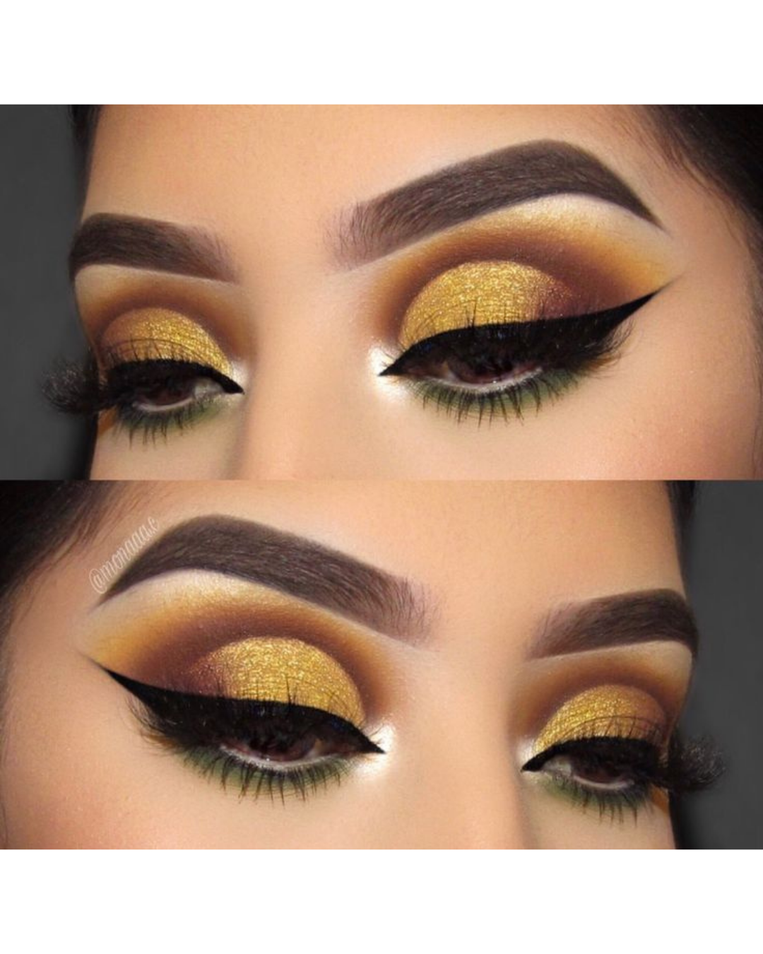 NyZAA Flip Top Glitter (202 - Rush Gold)┃LUXURY SPARKLE┃