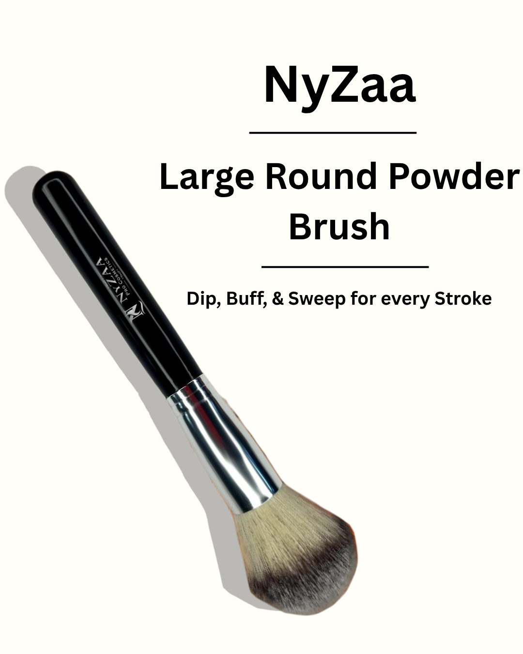 NyZAA Large Round Powder Brush┃NC-01┃