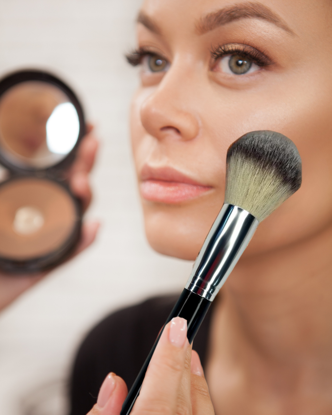 NyZAA Large Round Powder Brush┃NC-01┃