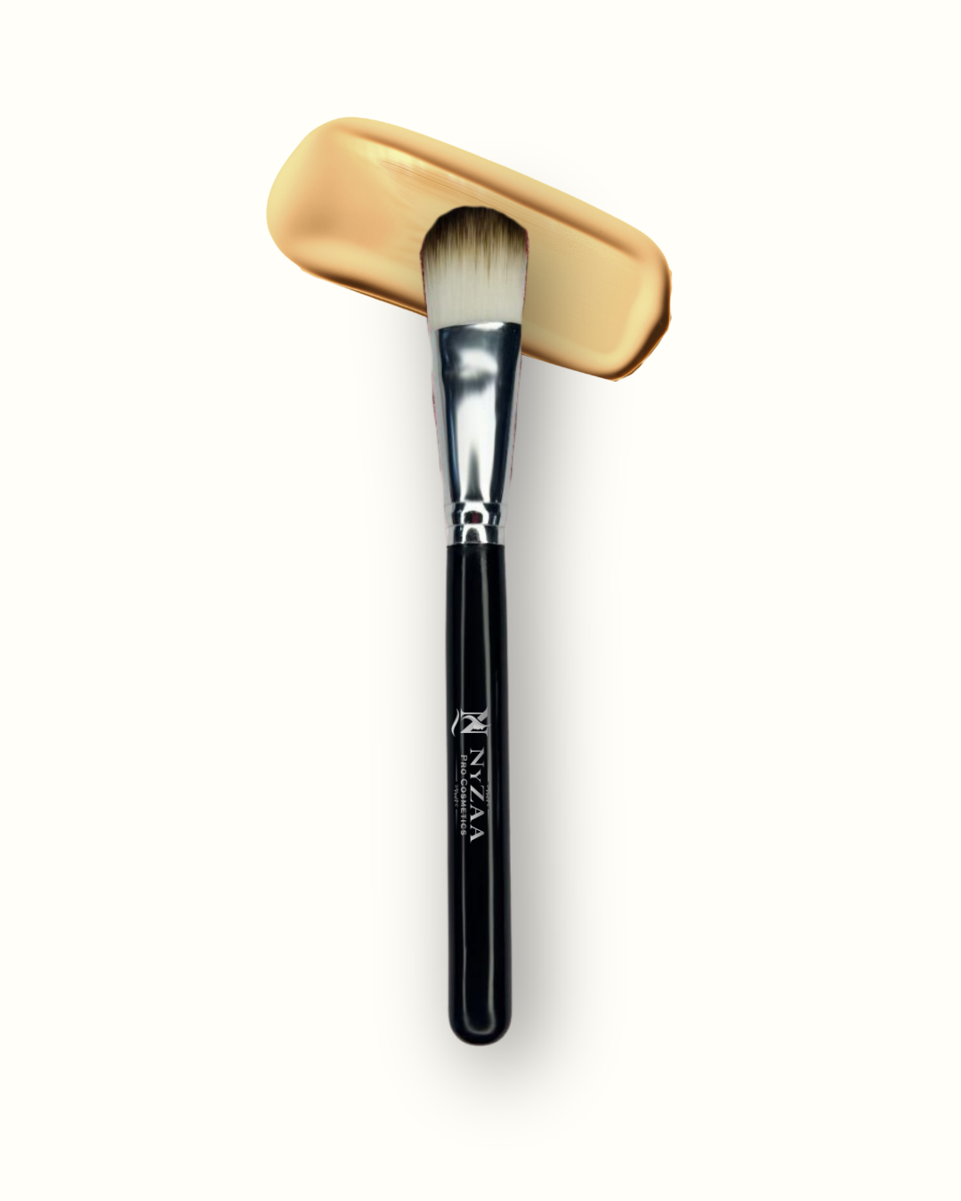NyZAA Flat Foundation Brush┃NC-12┃