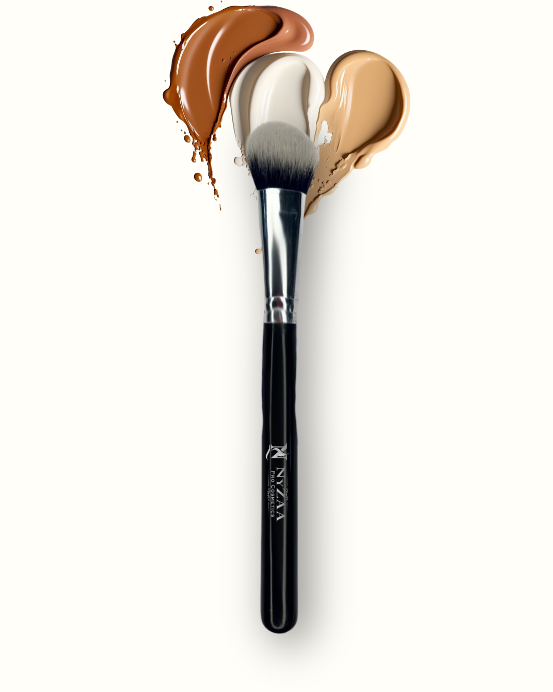 NyZAA Tapered Foundation Brush┃NC-13
