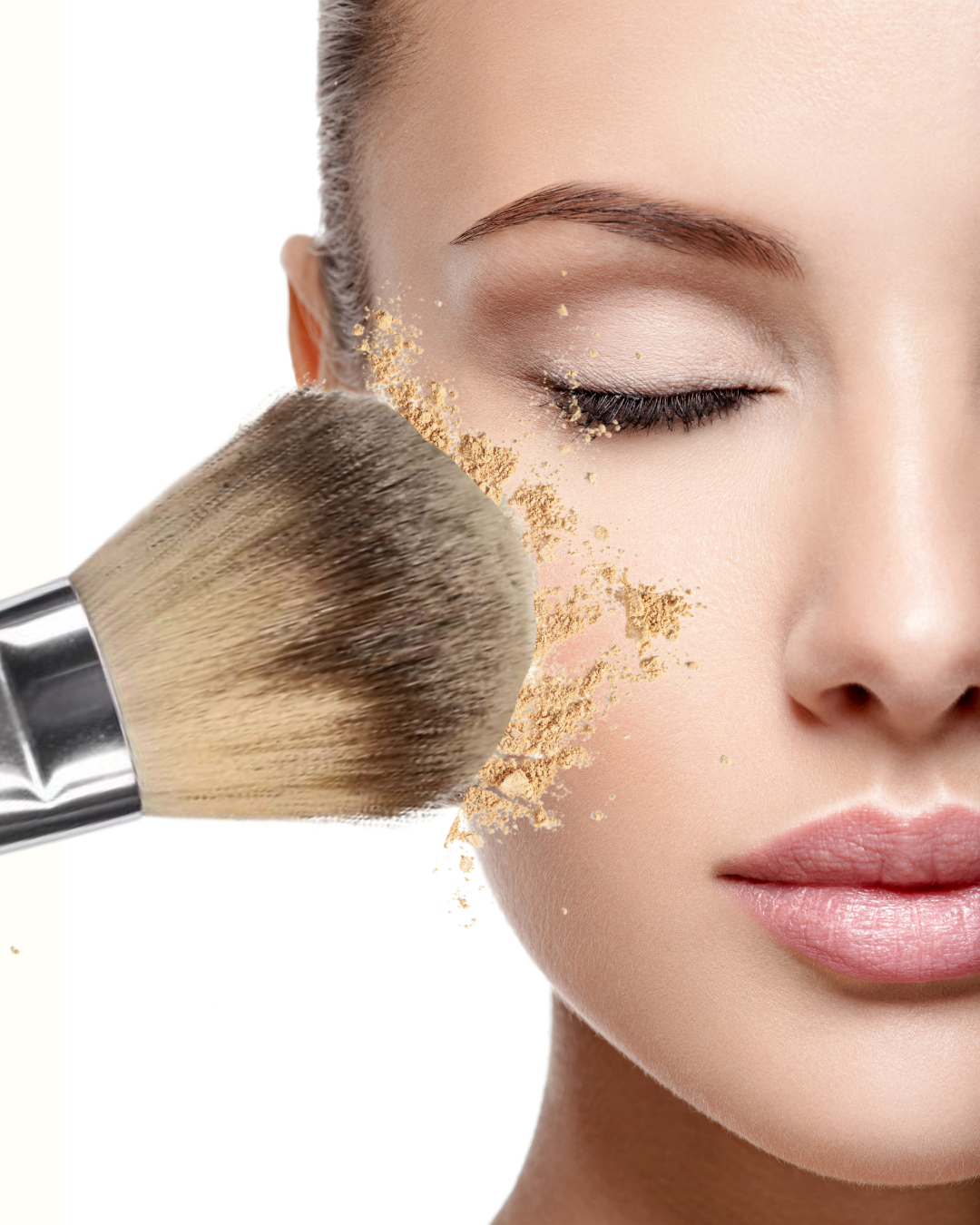NyZAA HD Flat Powder Brush┃NC-03┃