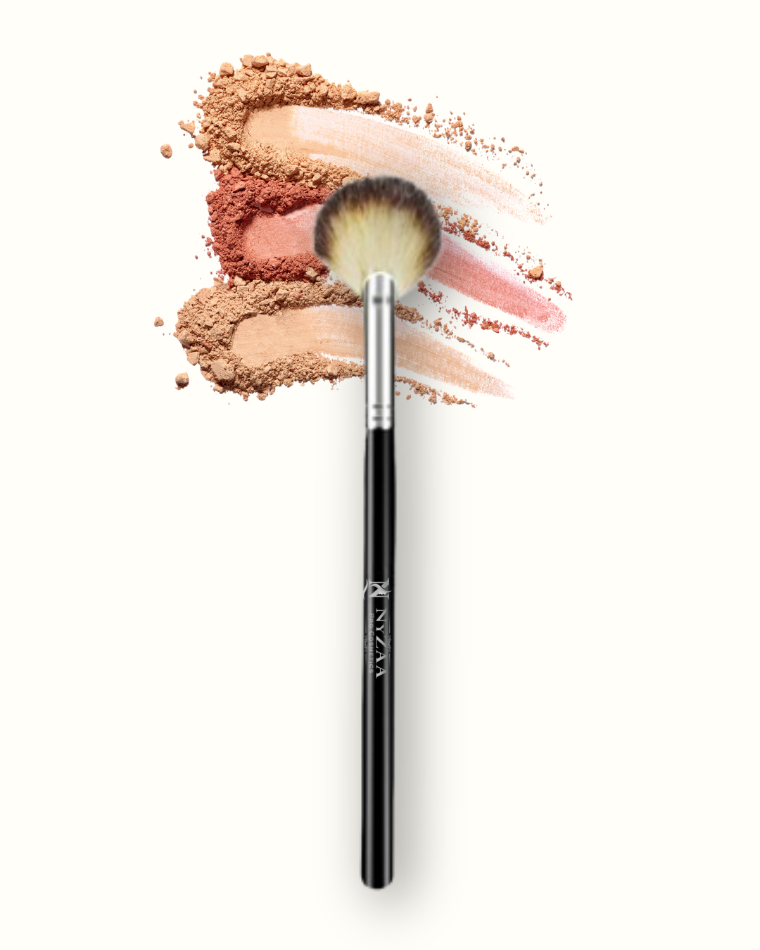 NyZAA Small Fan Brush┃NC-16┃