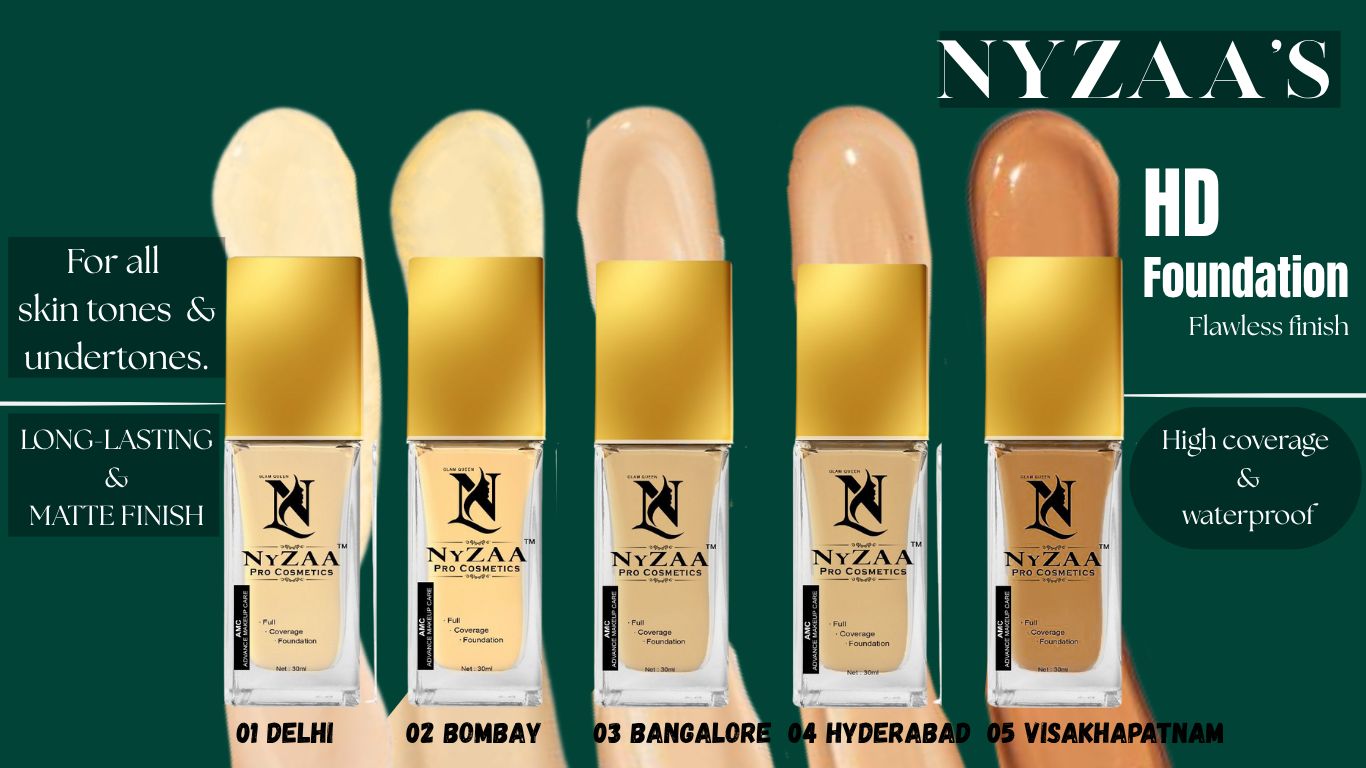 NyZAA Foundation (Choose any shade) + Blender COMBO