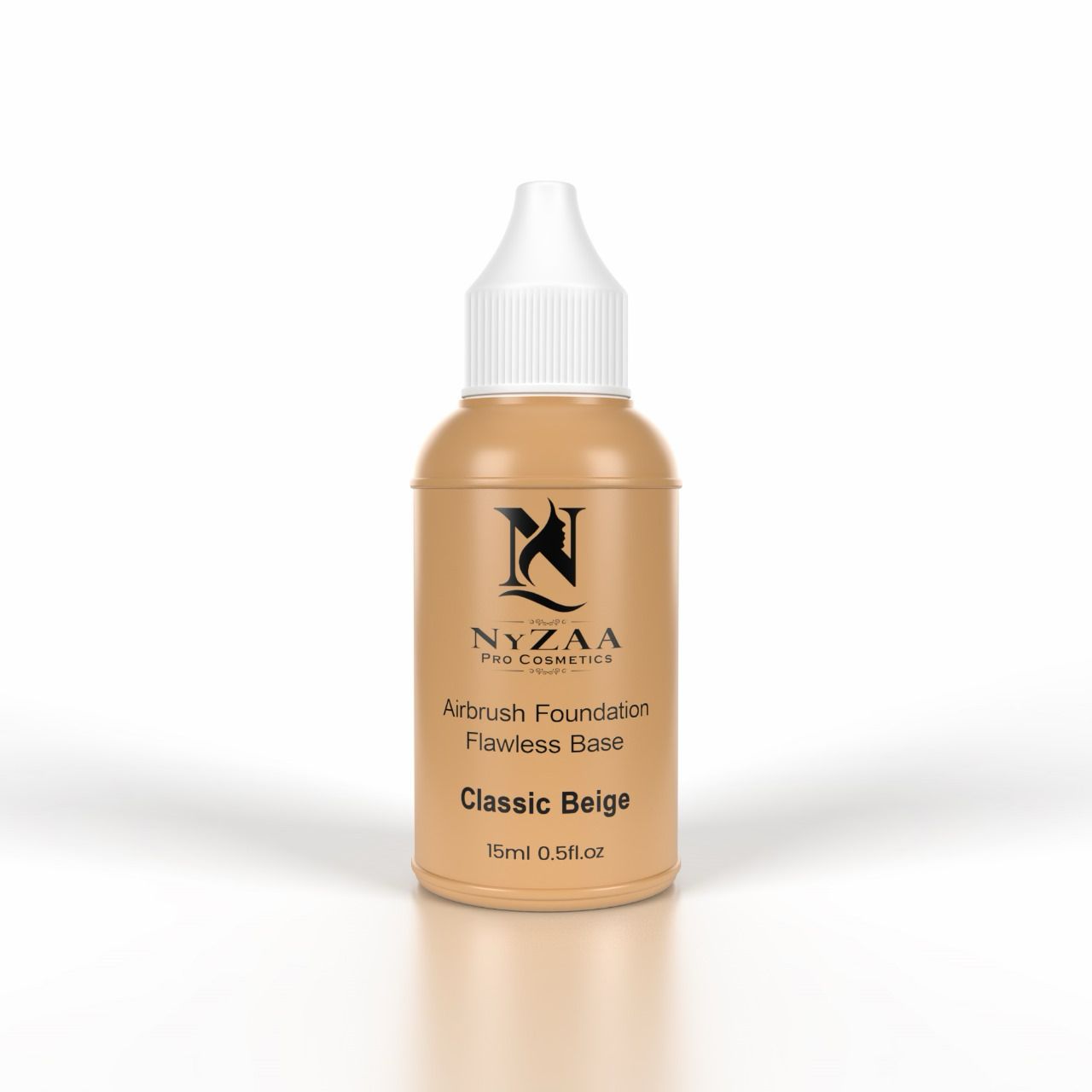 NyZAA AirBrush Liquid Foundation │Classic Beige for Medium Tone