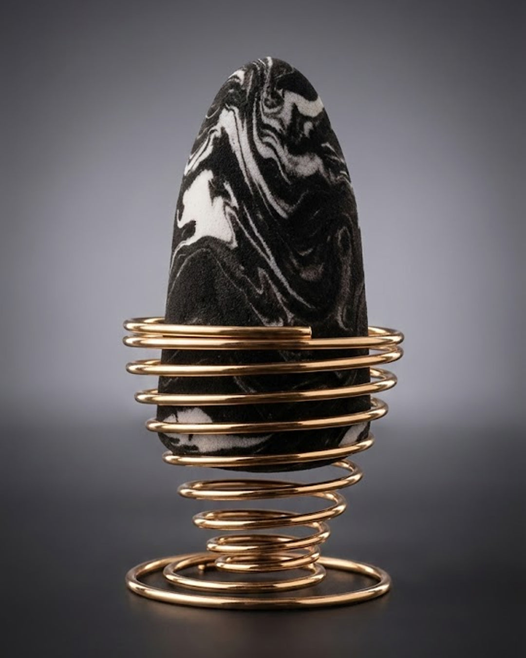 NyZAA Black Marble Blender ( long Shape) 1pc