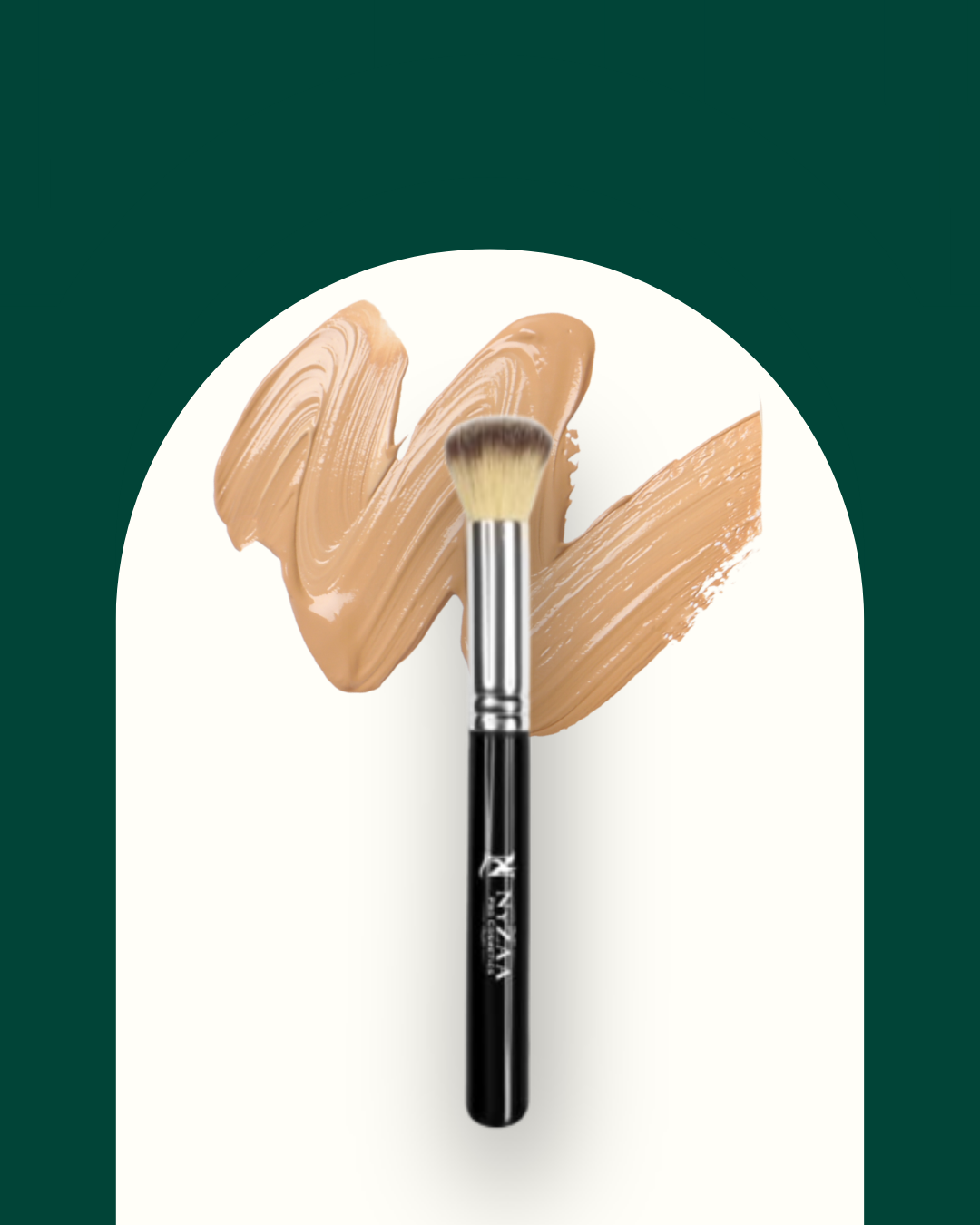 NyZAA Small Round Buffer Brush┃NC-08┃