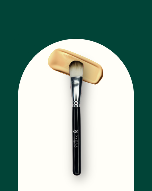 NyZAA Flat Foundation Brush┃NC-12┃