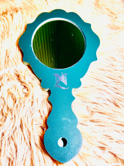 NyZAA Hand Mirror EMAAN ( Luxury & Travel Friendly)