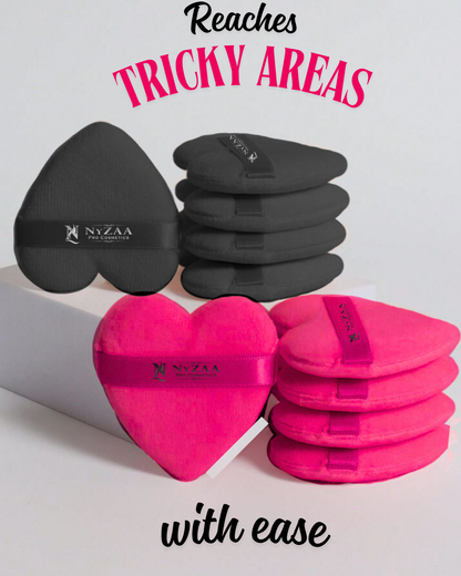 NyZAA HD Powder (Choose any) + Heart Puff COMBO
