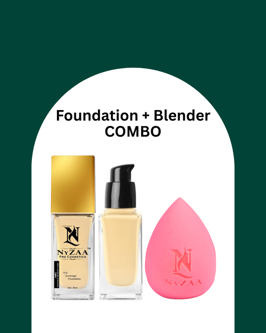 NyZAA Foundation (Choose any shade) + Blender COMBO