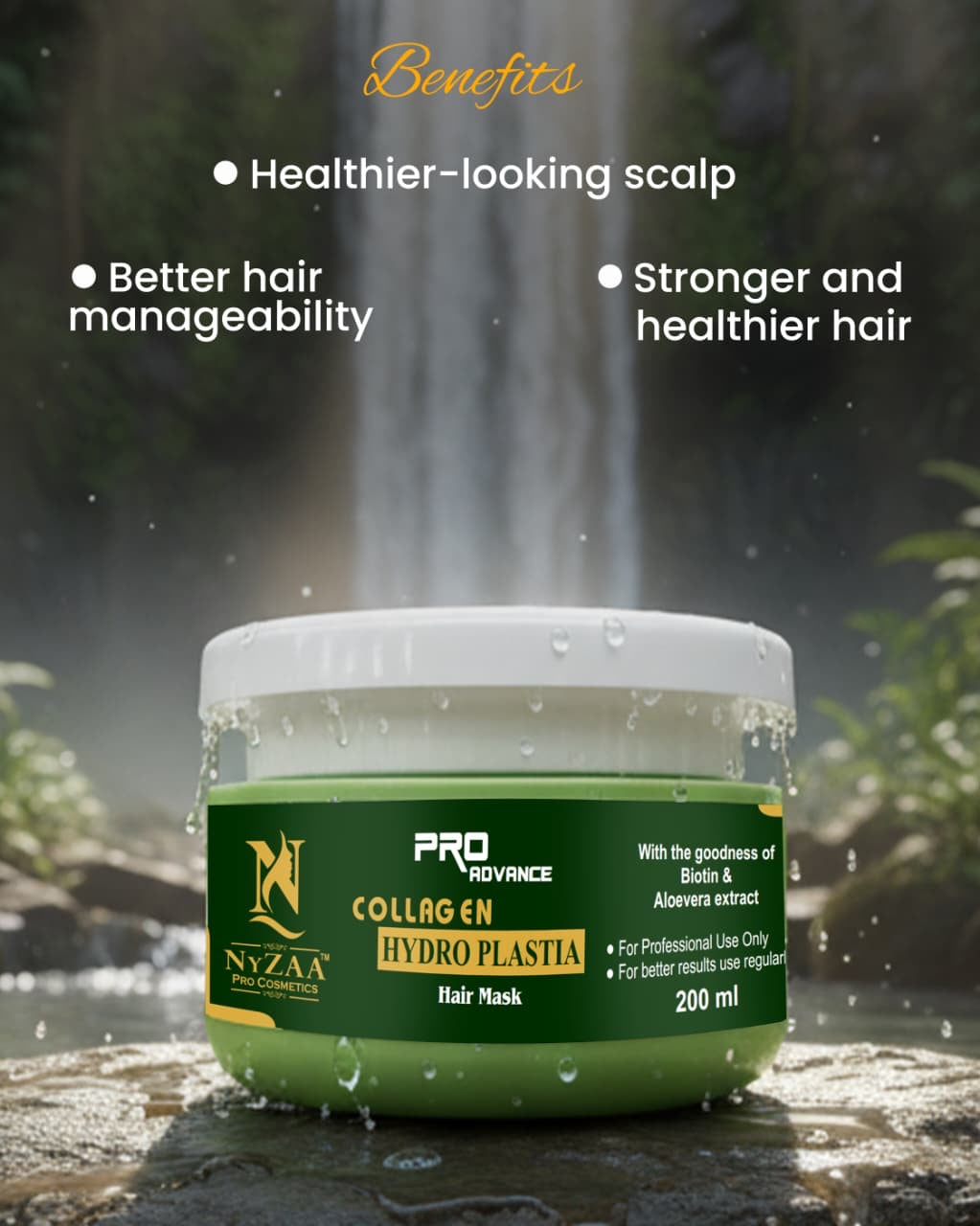NyZAA Collagen Hydro Plastia Mask 200ml ( Home Use)