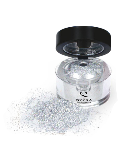 NyZAA Flip Top Glitter (201 - Flash Silver)┃LUXURY SPARKLE┃