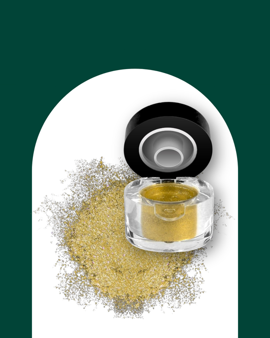 NyZAA Flip Top Glitter (202 - Rush Gold)┃LUXURY SPARKLE┃
