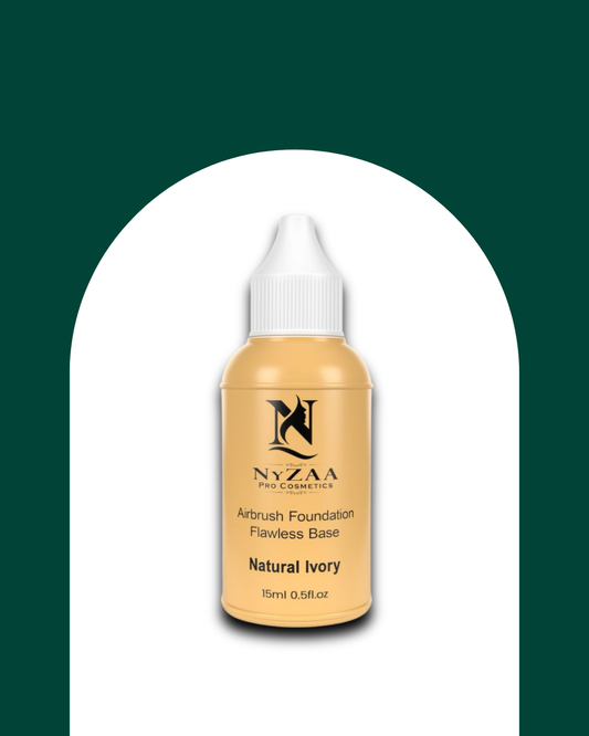 NyZAA AirBrush Liquid Foundation │Natural Ivory for Fair Tone