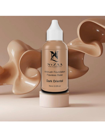 NyZAA AirBrush Liquid Foundation│Dark Oriental for Dark Tone