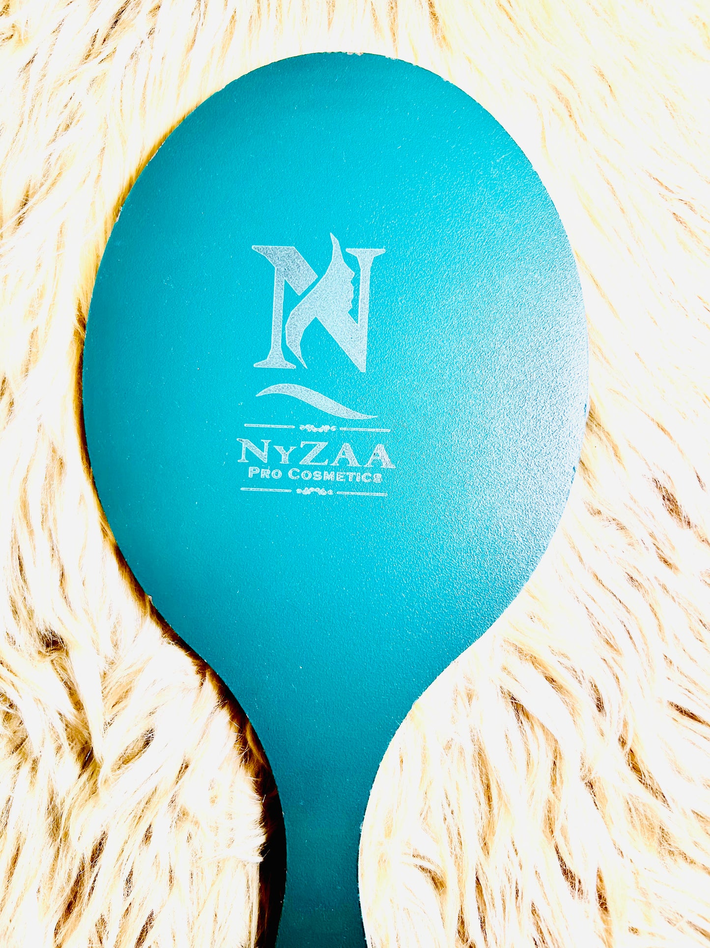 NyZAA EMAAN Hand Mirror Round, Travel Friendly