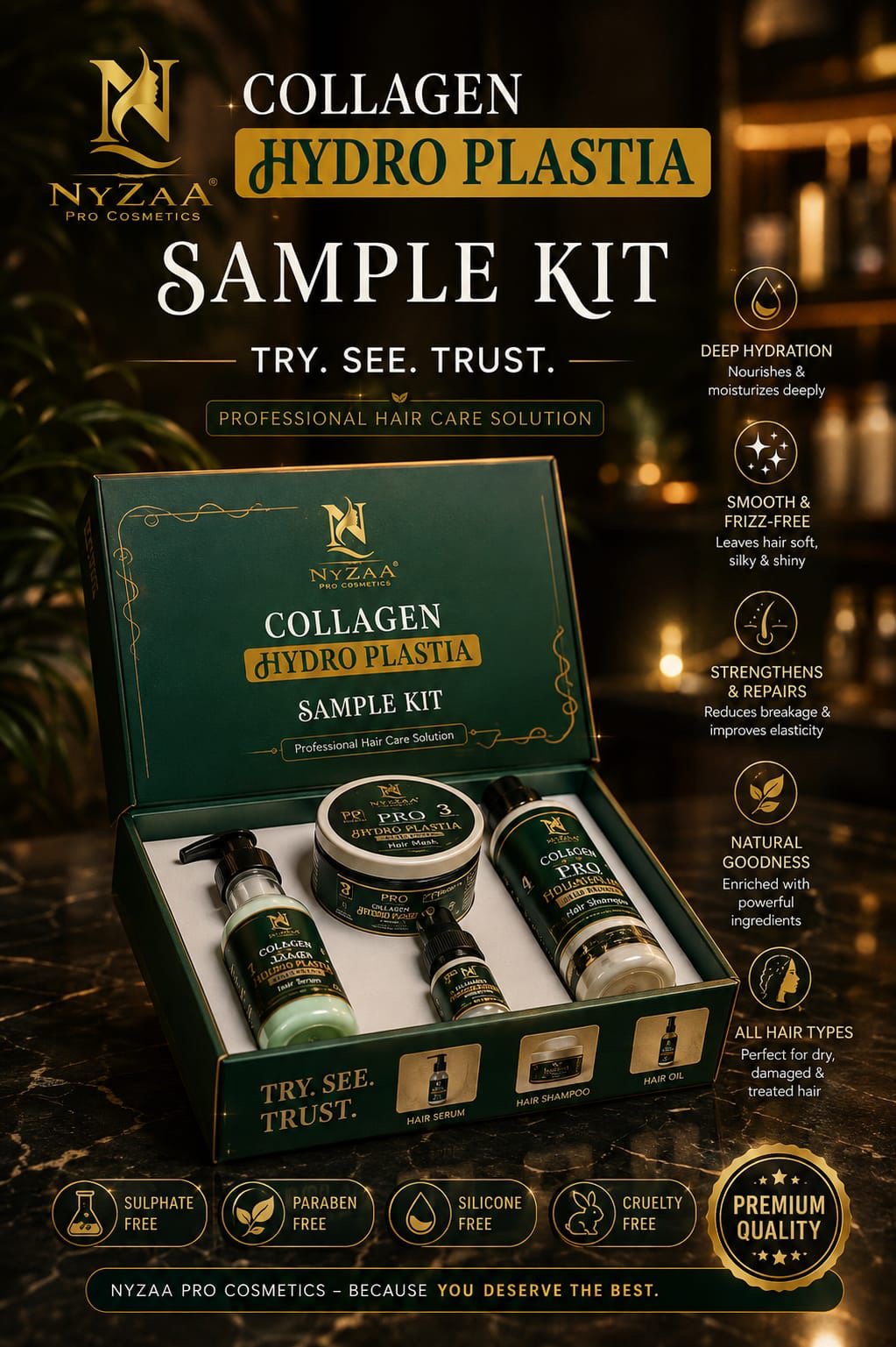 NyZAA Collagen W2 Sample Kit