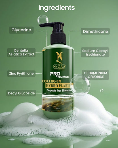 NyZAA Collagen Hydro Plastia Shampoo 200ml ( Home Use)