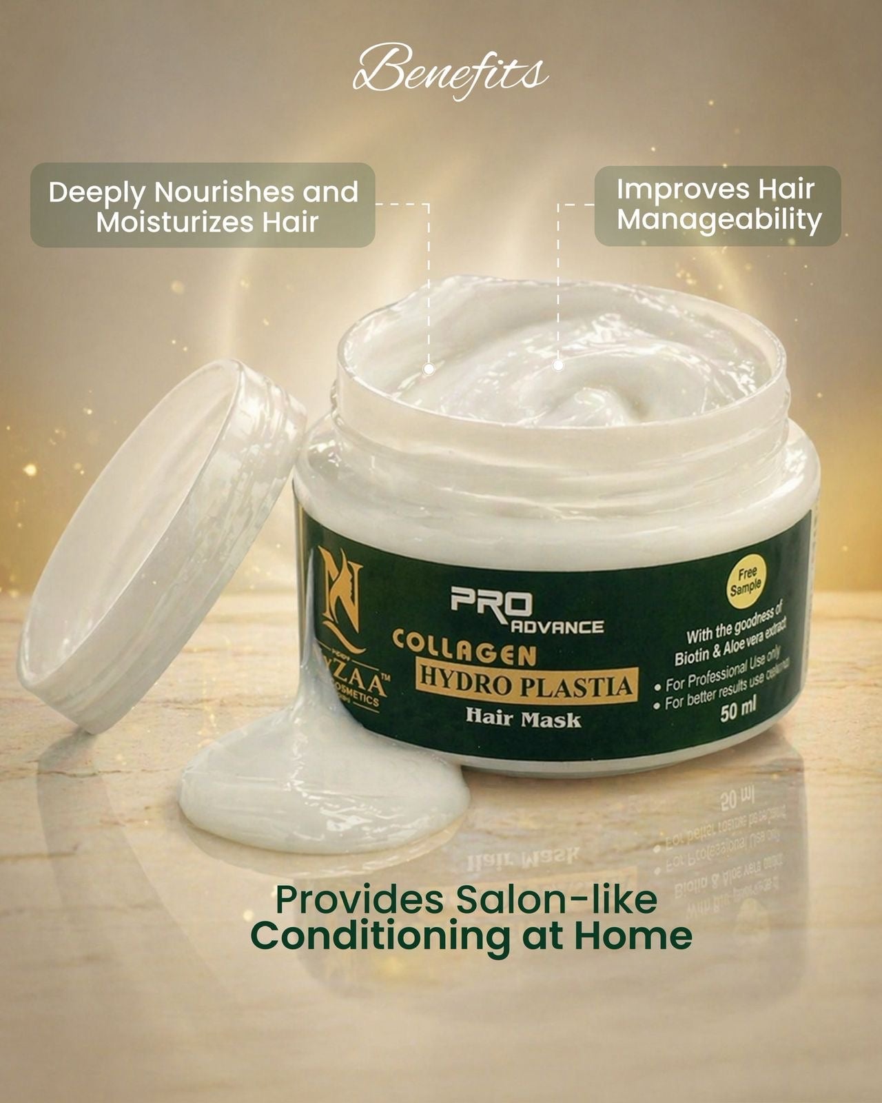 NyZAA Collagen Hydro Plastia Sample Kit (Perfect For Single TRT)