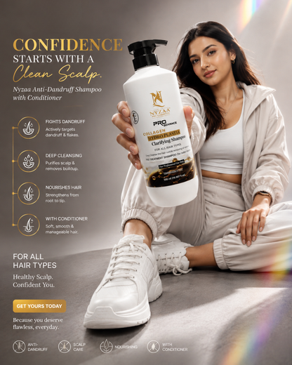 NyZAA Collagen Hydro Plastia Pre-Shampoo 500ml