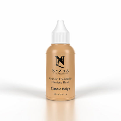 NyZAA AirBrush Liquid Foundation │Classic Beige for Medium Tone