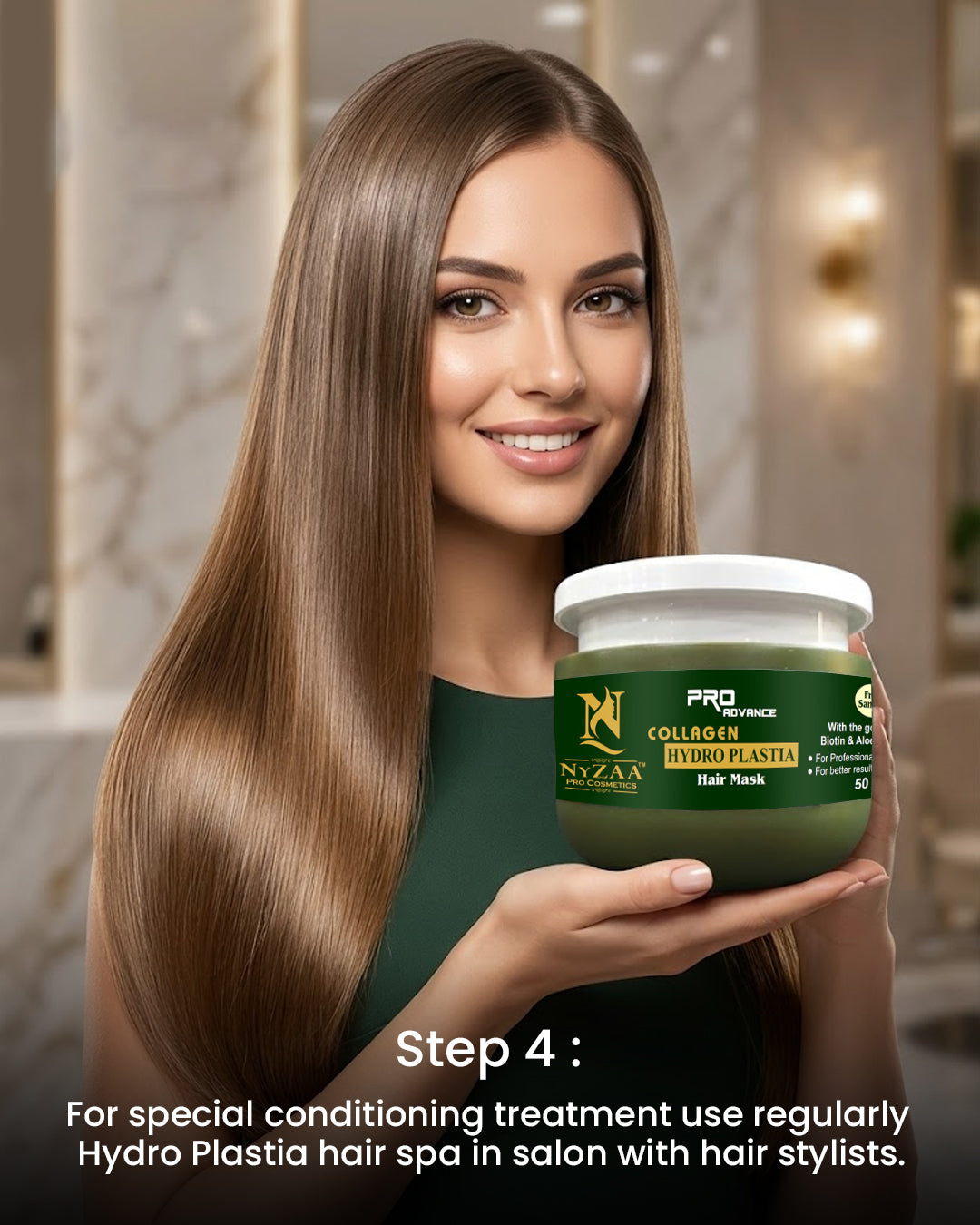 NyZAA Collagen Hydro Plastia Hair Mask 500ML