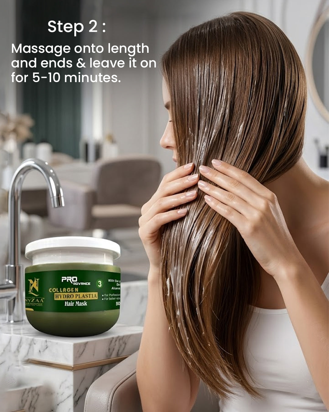 NyZAA Collagen Hydro Plastia Hair Mask 500ML